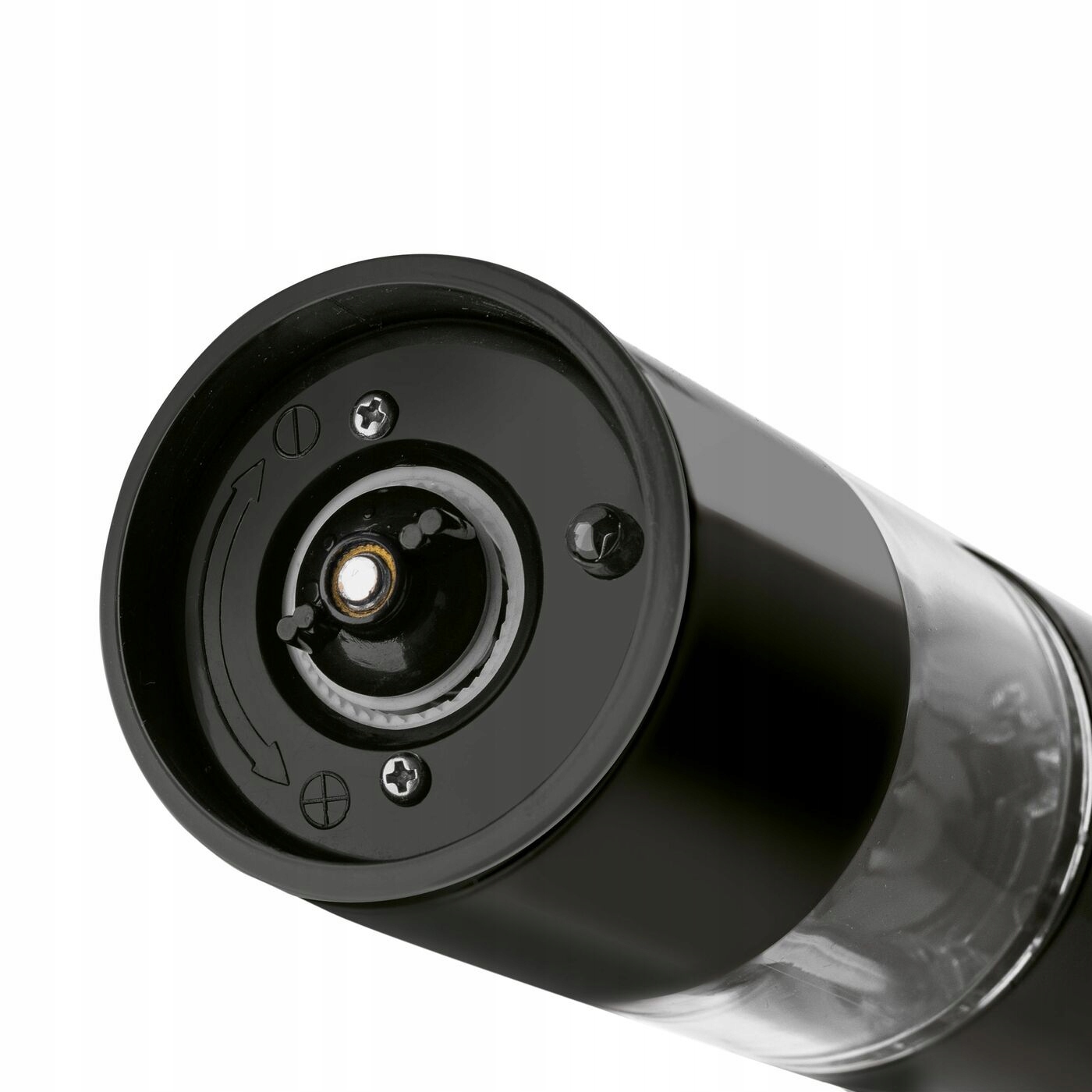 ELEKTRYCZNY MŁYNEK do soli i pieprzu PODŚWIETLENIE Materiał inny