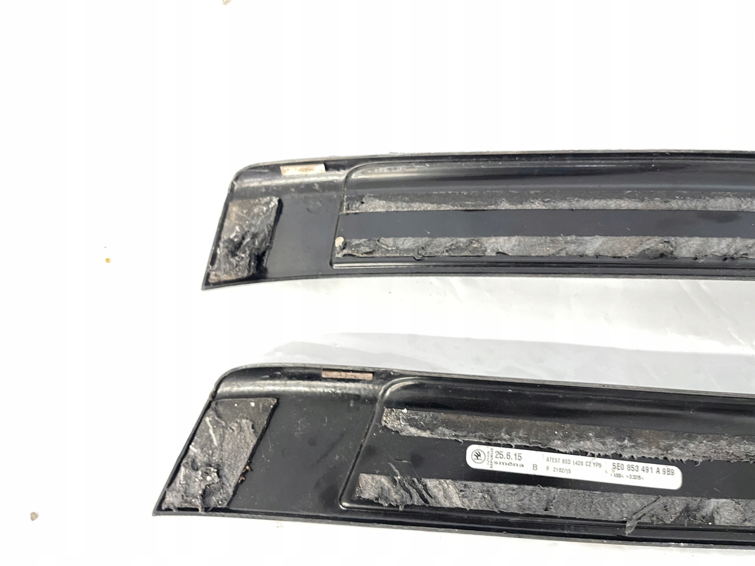 SKODA OCTAVIA 3 III VRS caps threshold KOMPLET 5E0853492A 5E0853491A