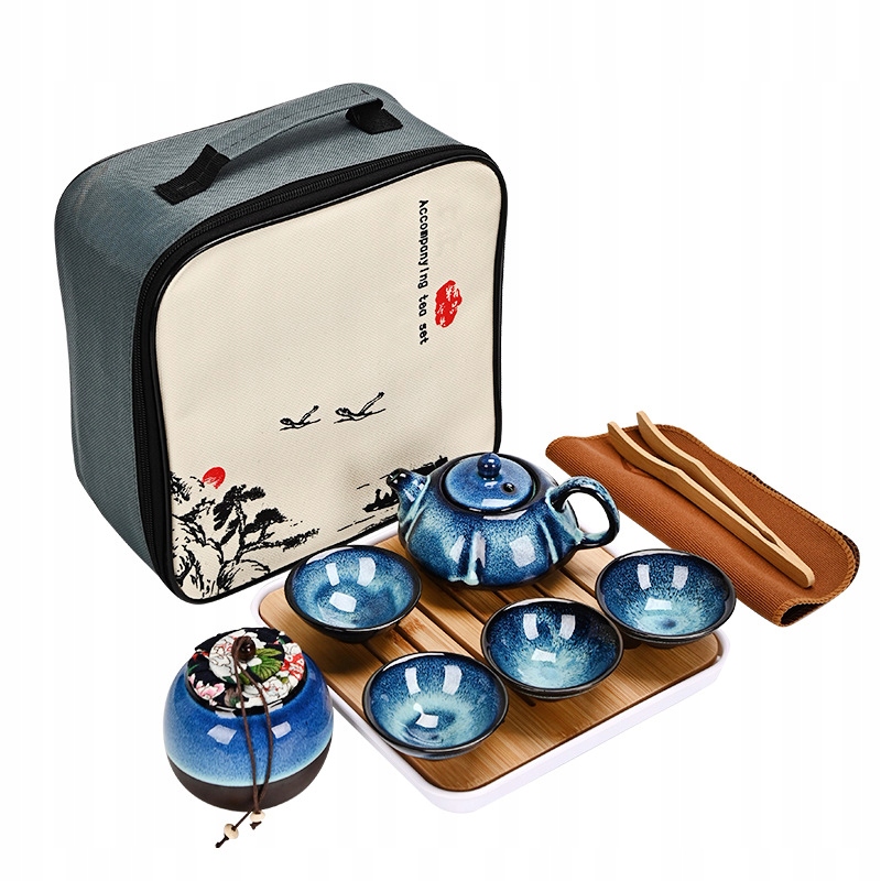 10-częściowy Zestaw do Herbaty Japońskiej Kung Fu: Czajnik, Imbryk i Filiżanki