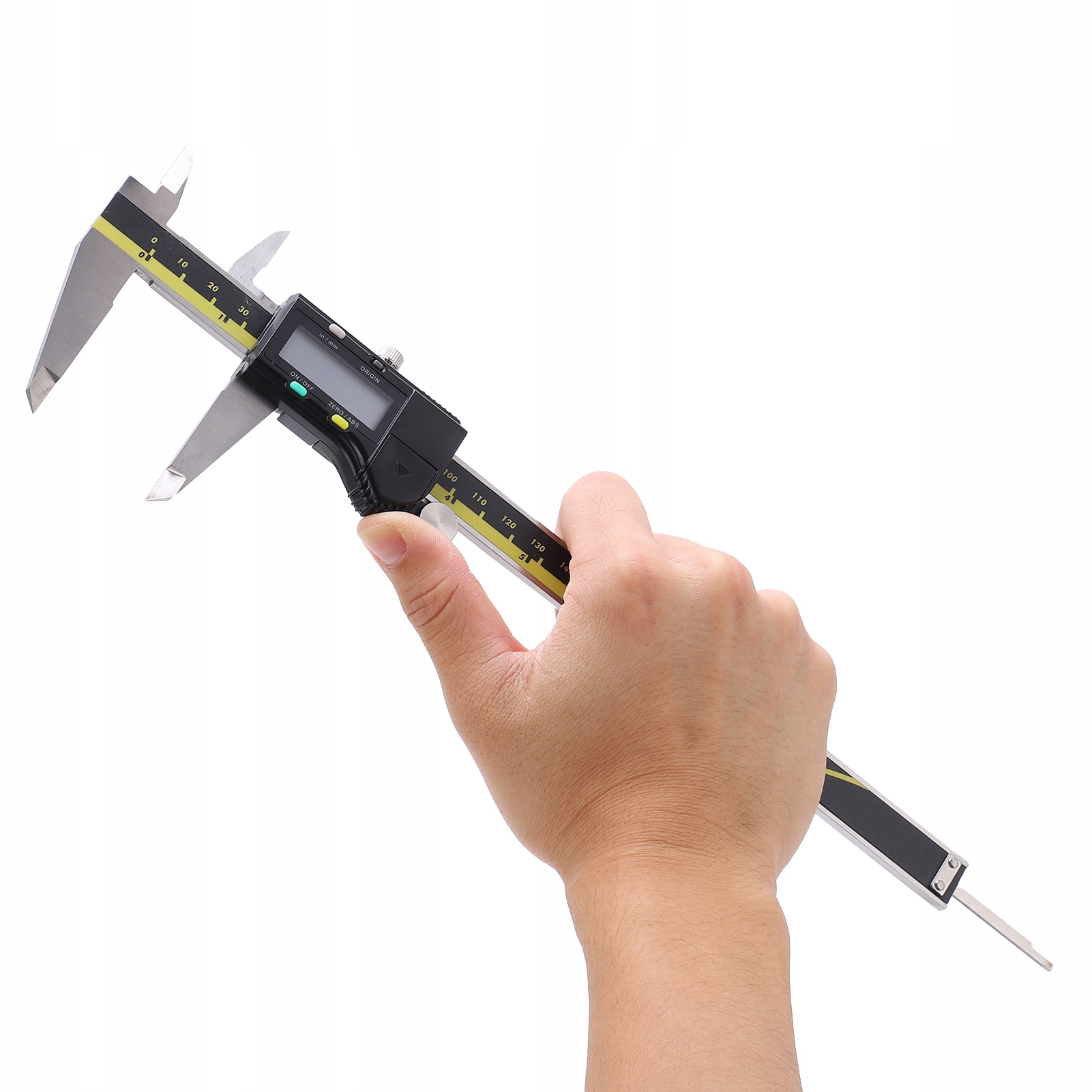 SUWMIARKA ELEKTRONICZNA METALOWA 0-200MM + OBUDOWA Marka bez marki