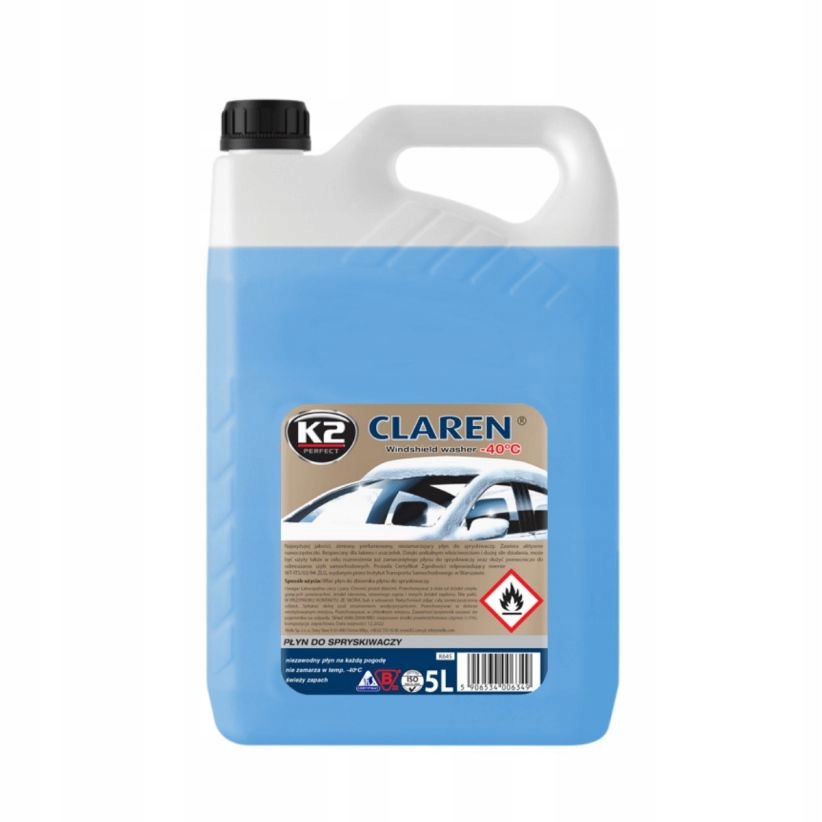 

K2 Claren płyn do spryskiwaczy zimowy -40C 5L