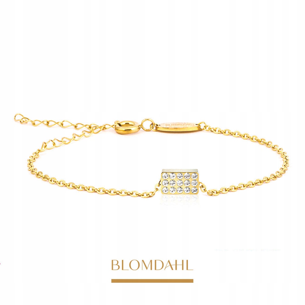 Blomdahl Hypoalergenní Náramek Brilliance Oblong Crystal 8 mm