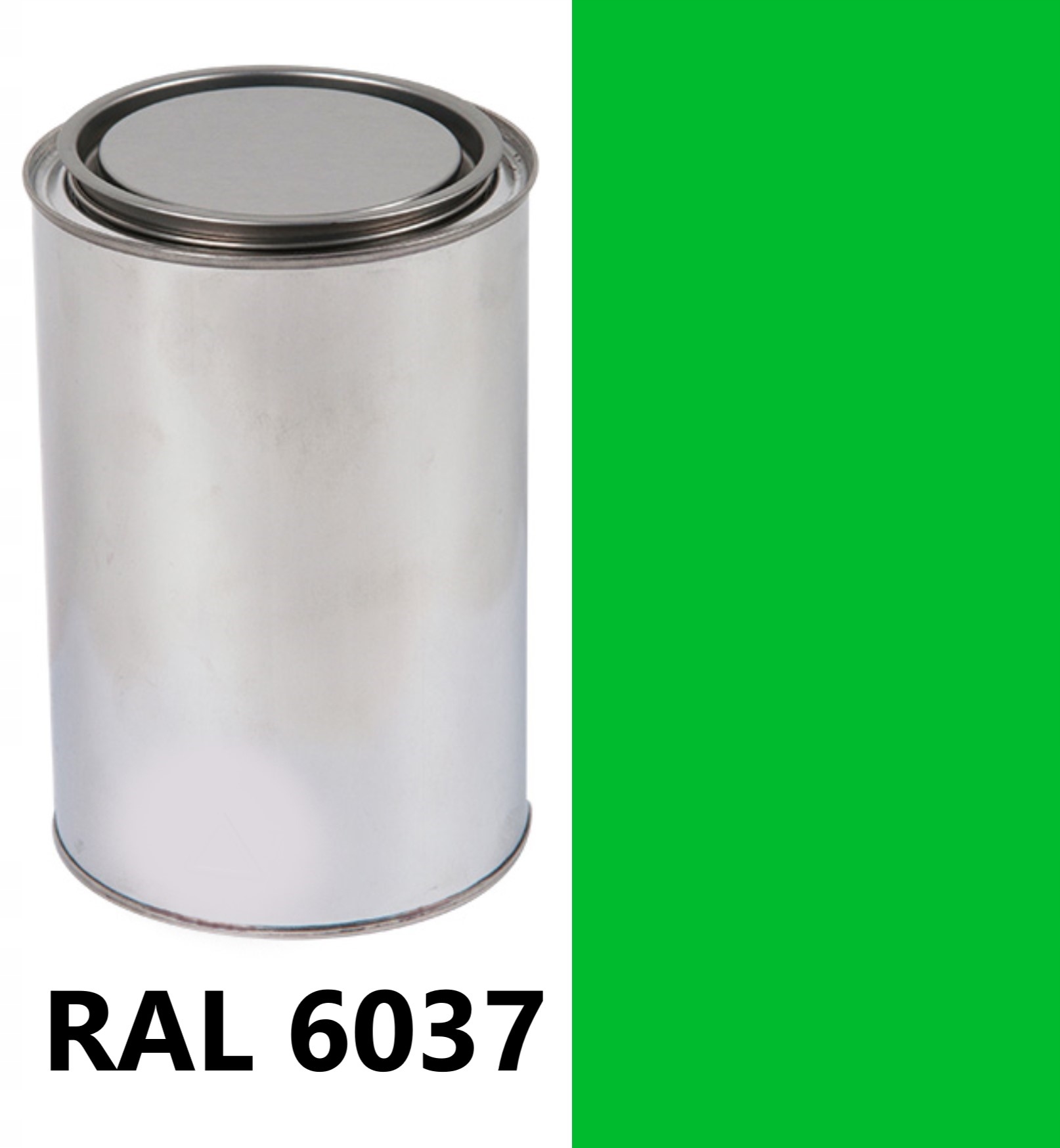 

Ral 6037 Zielony Czysty Farba Olejna Alkidowa 1L
