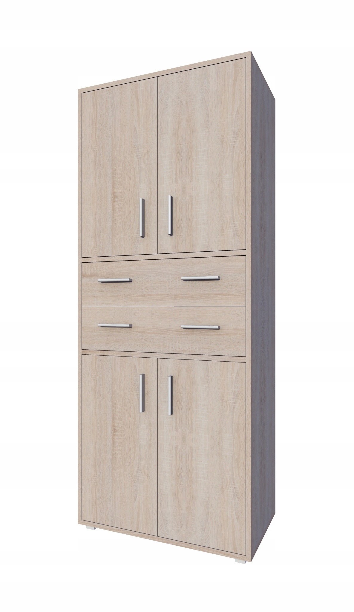 Regał 4D2S 80cm Meble Biurowe 20 kolorów