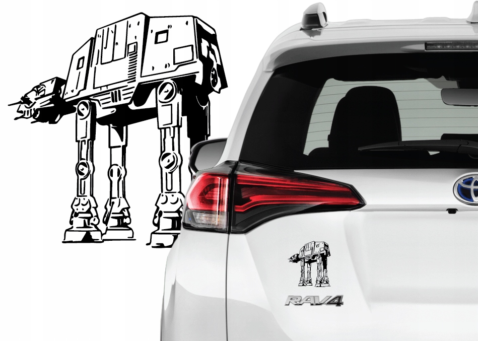 

Naklejka na samochód star wars atat At-at imperium