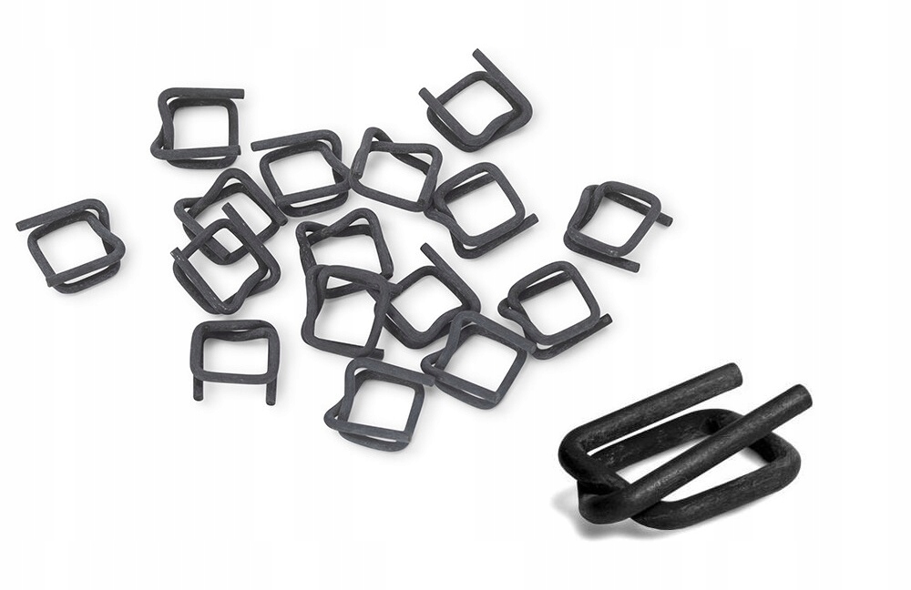 12 mm Drátěné Spony hrubě fosfátované Bandownica Páska Pp Pet