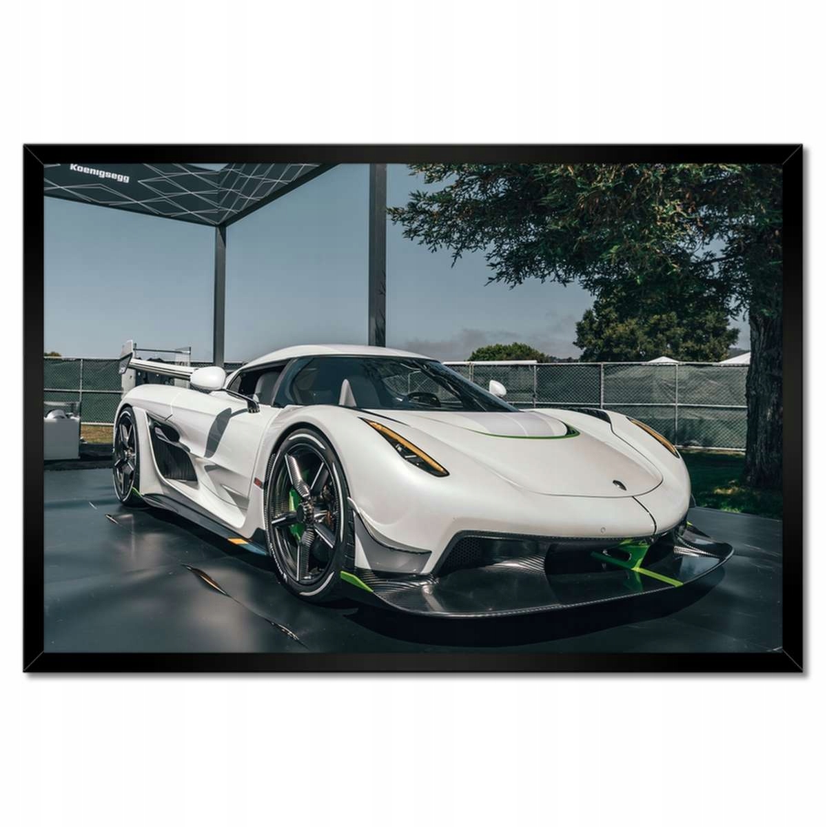 Plakáty v rámu 60x40 Automobilový průmysl Auta