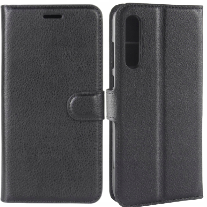 

Litchi Etui Skórzane Portfel Do Huawei P20 Pro