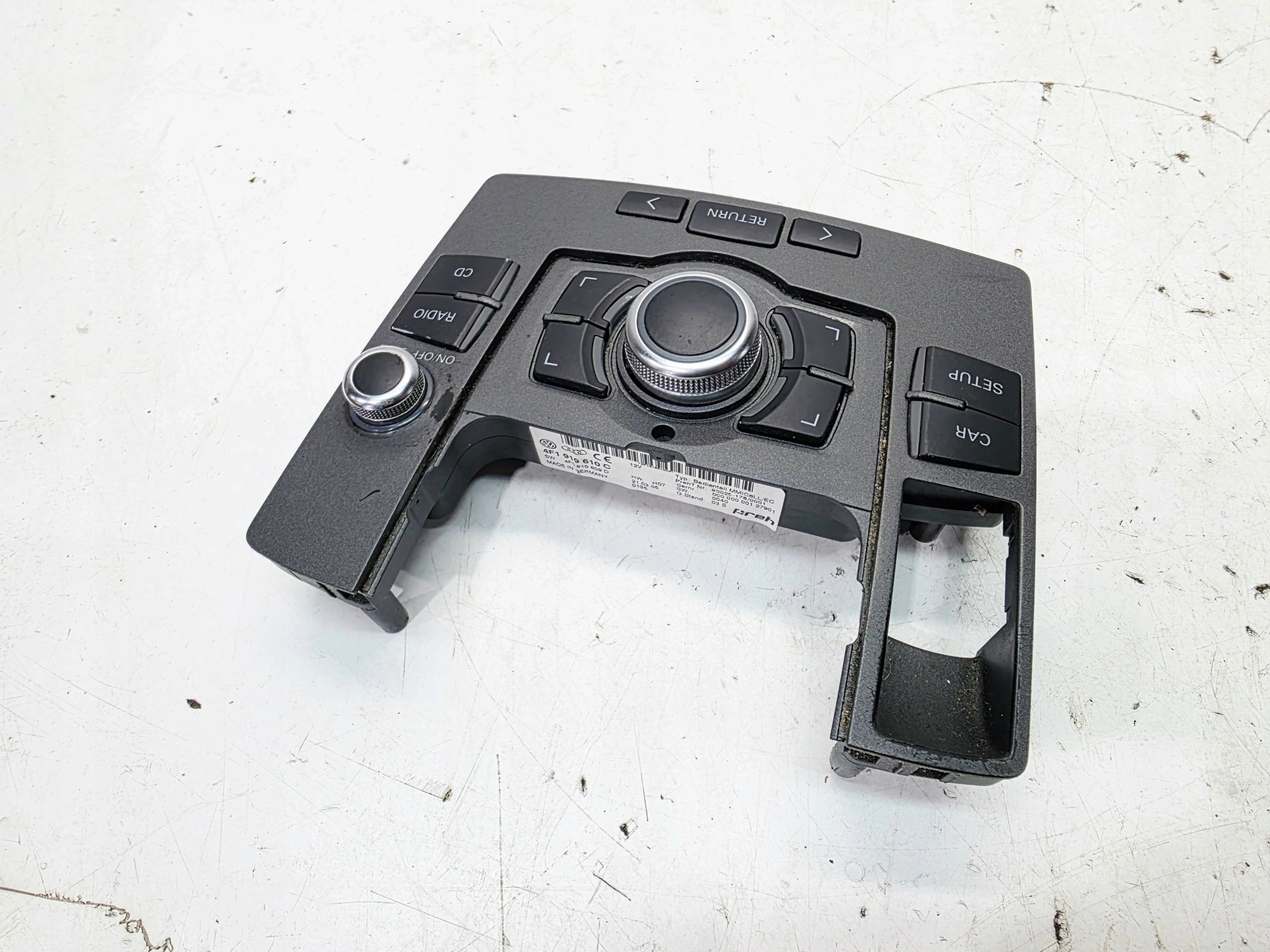 bedienteil MMI AUDI A6 C6 4F1919610C