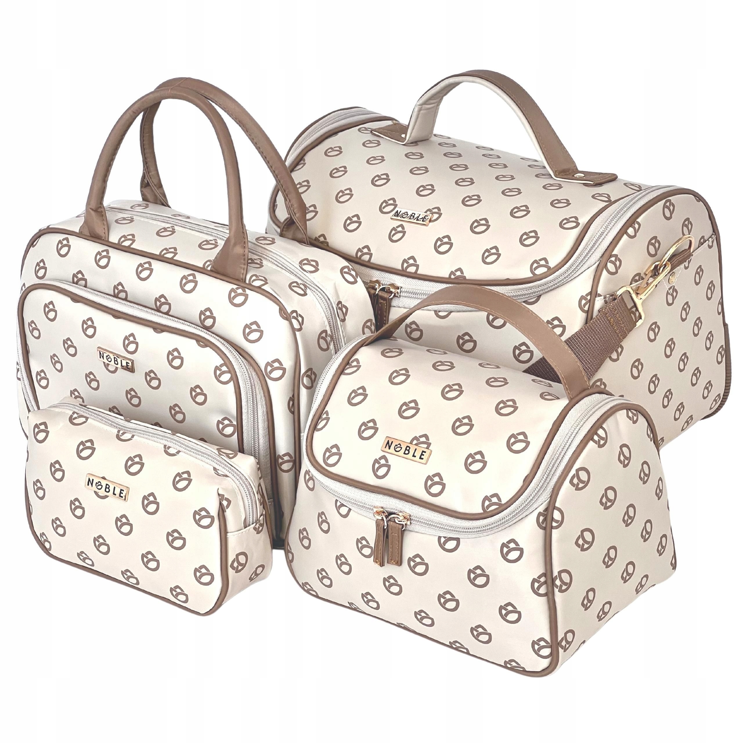 

Zestaw Kosmetyczka Damska Organizer Kuferek Noble