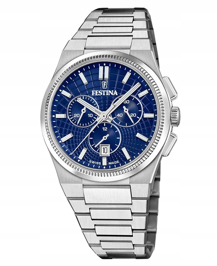 Pánské hodinky Festina F20059/2 Rivé Chrono Swiss Made