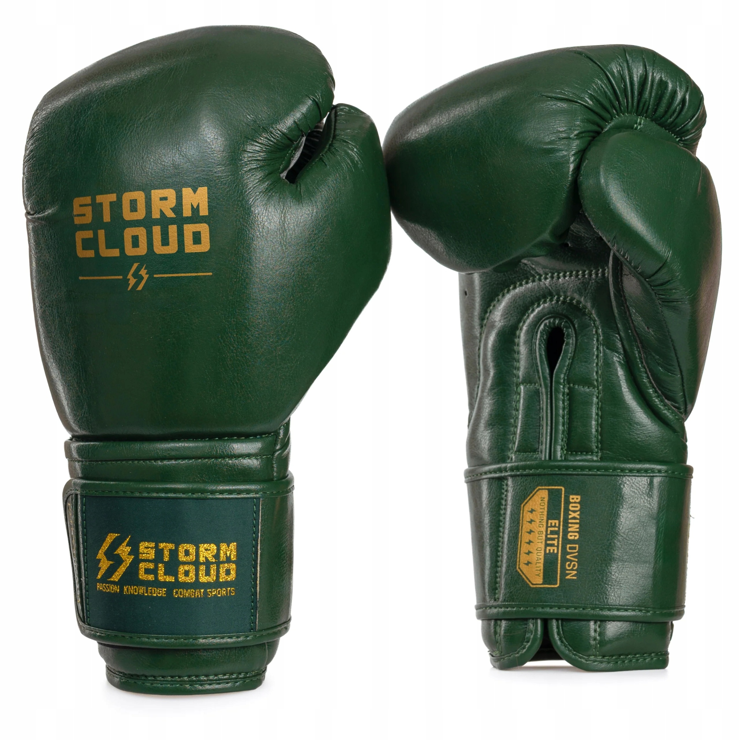StormCloud Boxerské rukavice Vanguard Boxing Elite Zelené 14 oz