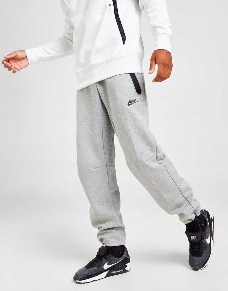 Pánské teplákové kalhoty Nike Sportswear Tech Fleece DQ4312-063 šedé vel.