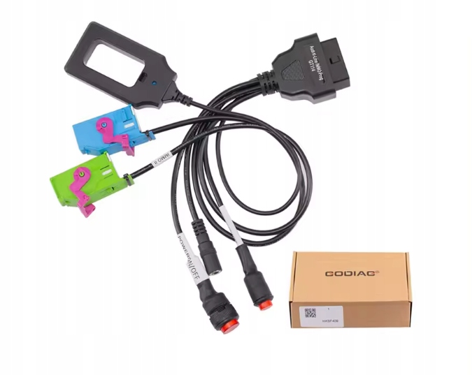 Godiag GT114 Audi A4 A6 C5 K-line 2 I 3 gen Immo testovacia platforma