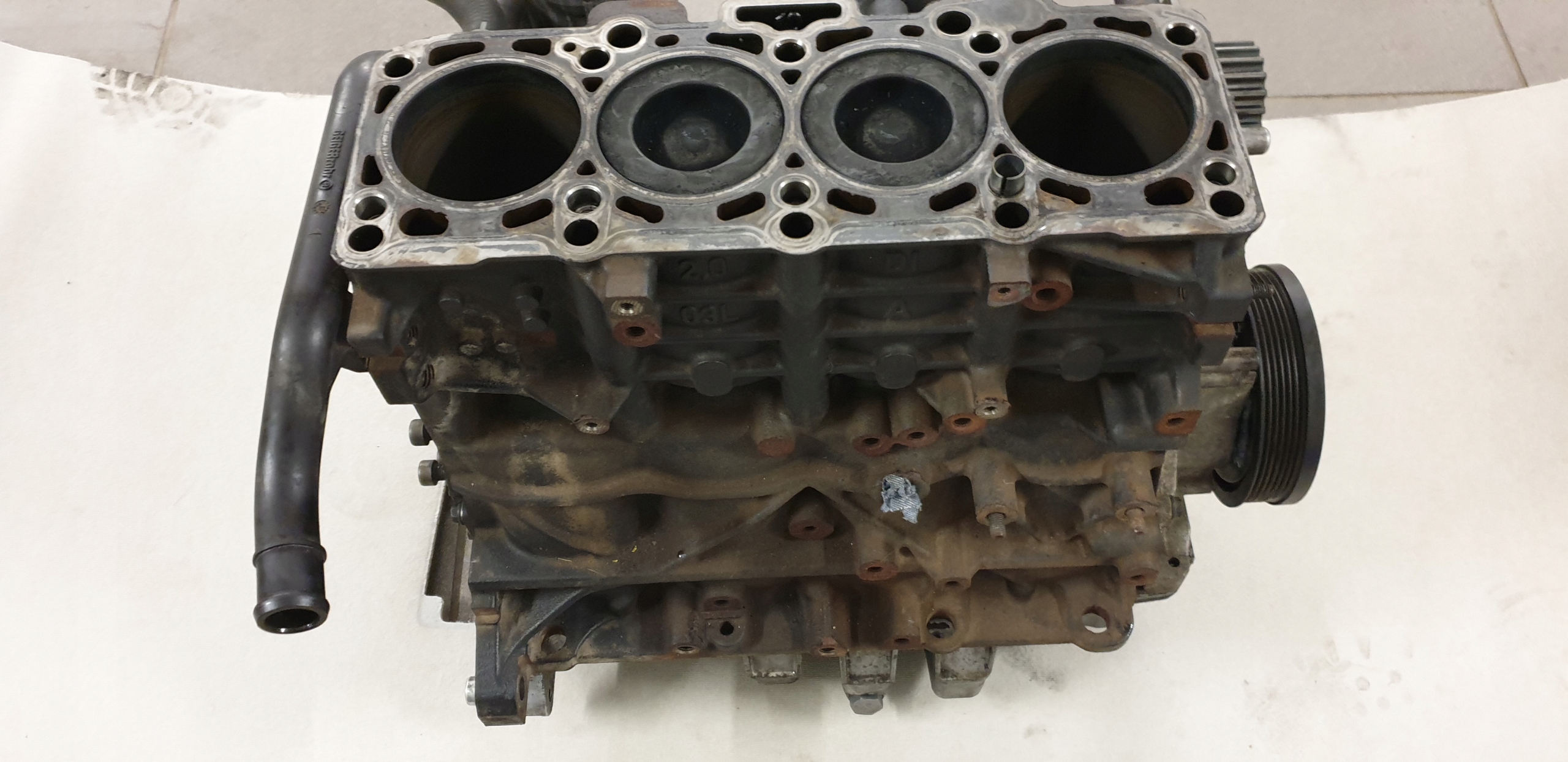 engine BLOK pistons 2.0 TDI CBA VW SEAT AUDI SKODA
