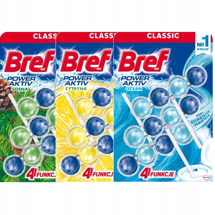 

Bref Zawieszka do wc Bref 3x50g