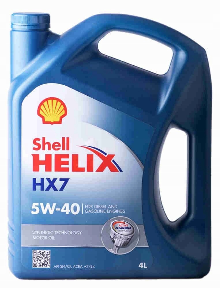 

Shell 5W40 4L. Helix HX7