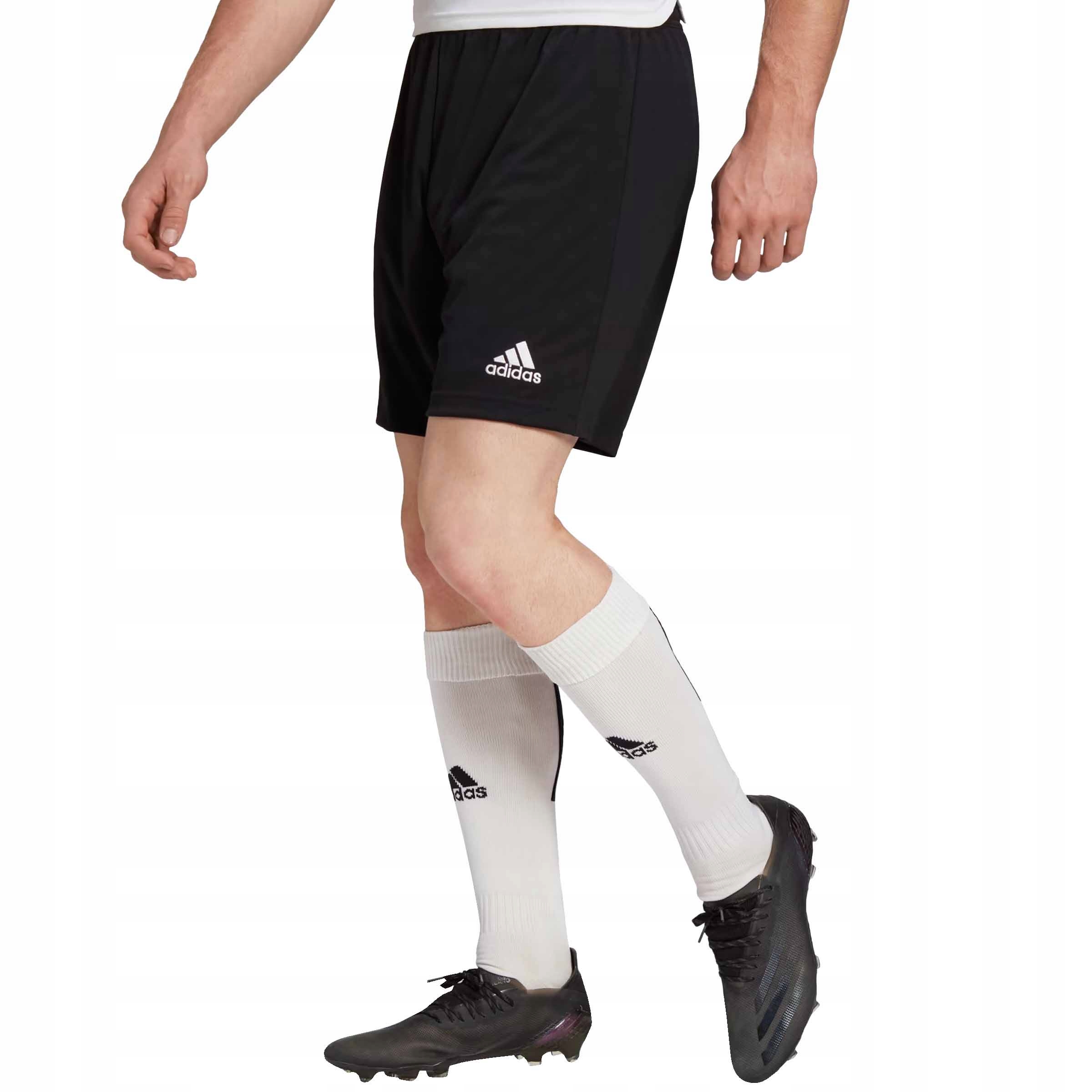 ADIDAS ENTRADA SPORTOWE SPODENKI KRÓTKIE CZARNE Rozmiar XXL