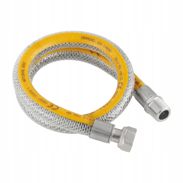 Plynová hadica pre plynový sporák 1/2" Wz 1 m Diamond