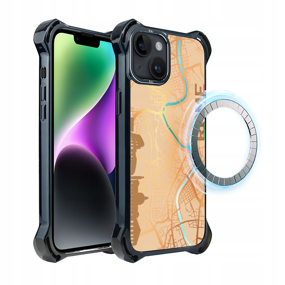 Pouzdro Ibizu DropGuard Ultra iPhone 14 s MagSafe, Řím