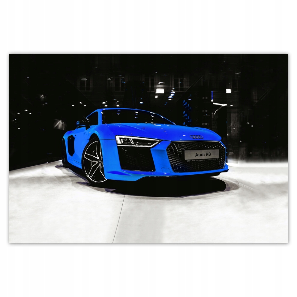 

Fototapety flizelina 152x104 Niebieskie Audi R8