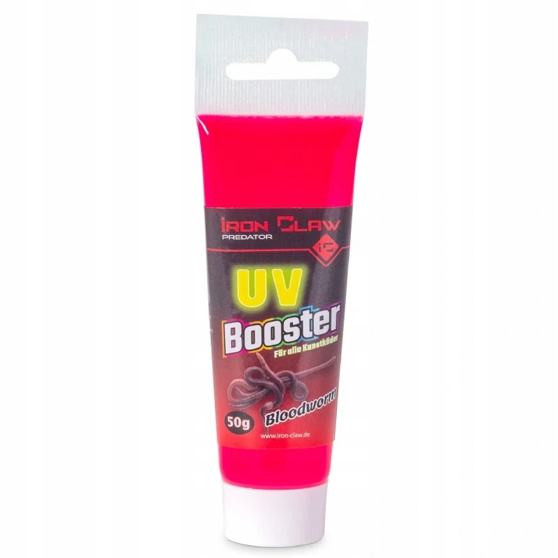 Iron Claw Uv Booster Gel 50g Bloodworm Ochotka Atraktor Spinningowy