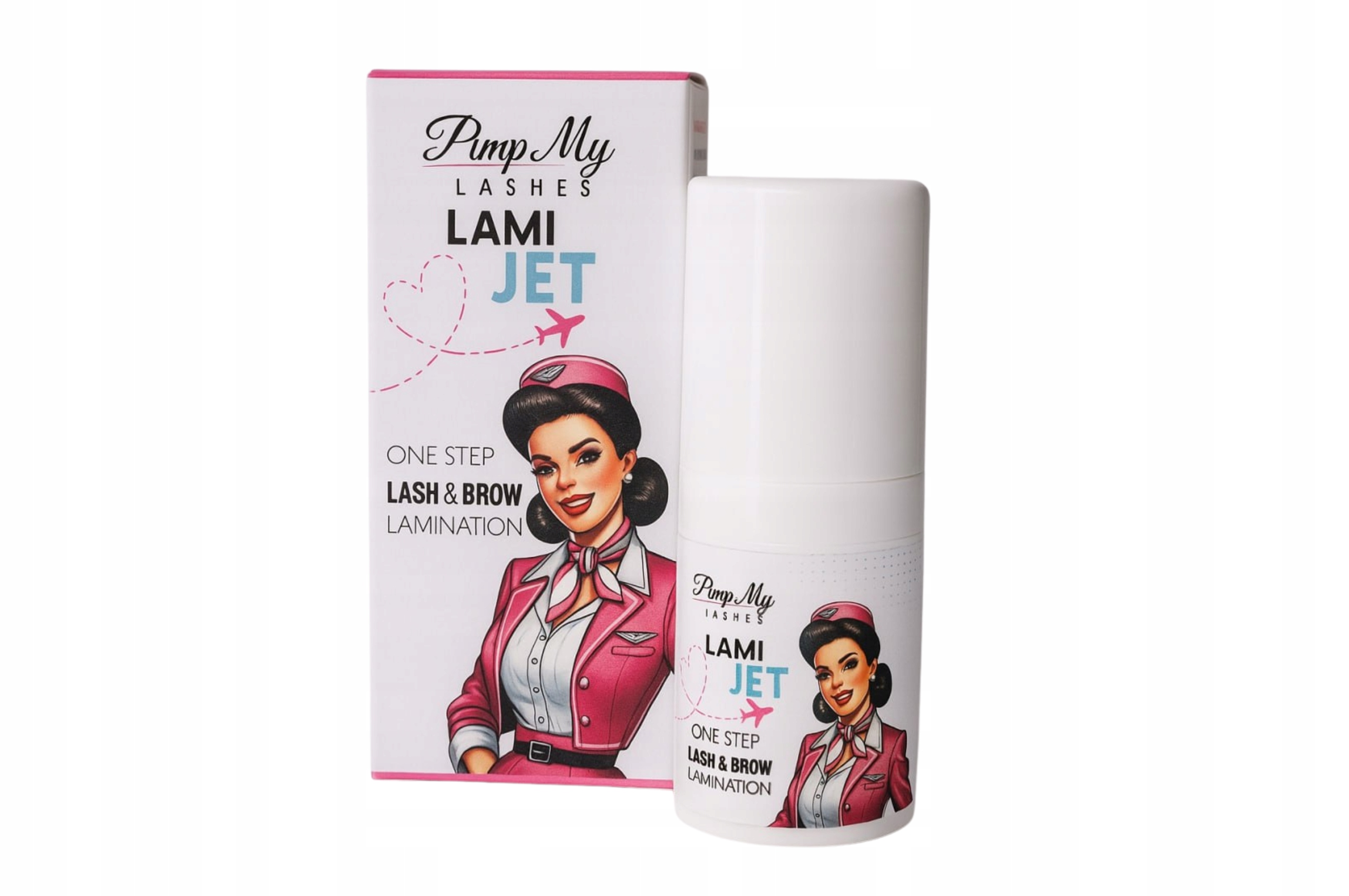 Pimp My lashes Lami Jet Přípravek na laminaci obočí a řas 15 ml