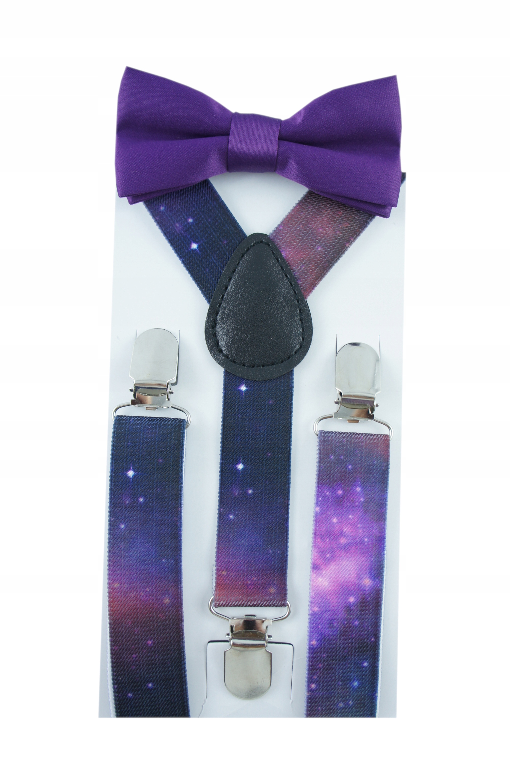 Szelki i muszka dla dziecka KOSMOS GALAKTYKA