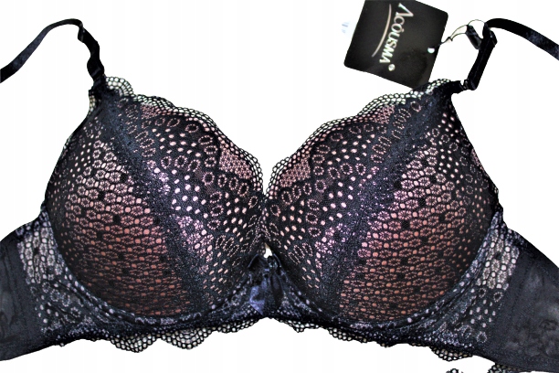 Komplet Biustonosz + Figi bezszwowe 75C+M Acousma Model Balaloum