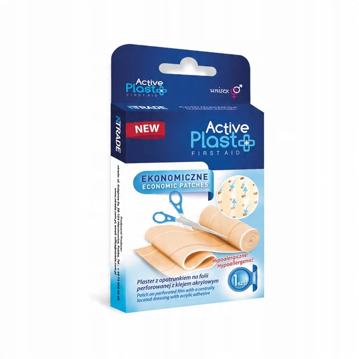 

Active Plastry Opatrunkowe Ekonomiczne do cięcia