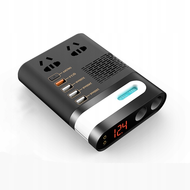 Uniwersalna ladowarka samochodowa USB 12V 24V