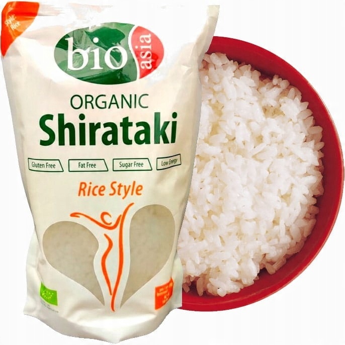 

Makaron Bezglutenowy Shirataki Rice 270g Bioasia
