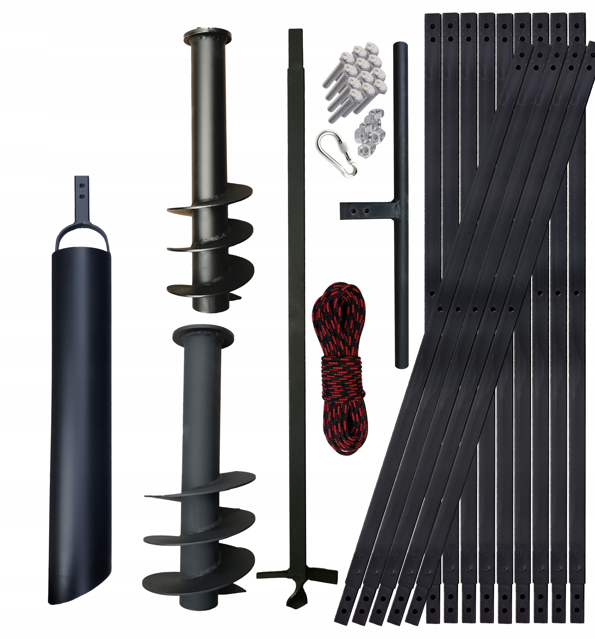 

Wiertnica ręczna studni 145+180mm 15m szlamówka