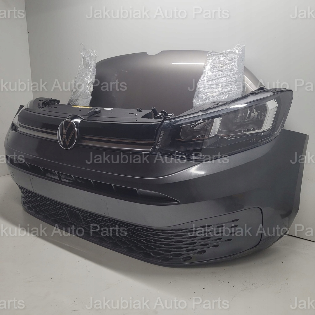 VW CADDY 2K7 2K8 MASKA ZDERZAK PAS PRZEDNI LAMPA KOMPLETNY PRZÓD