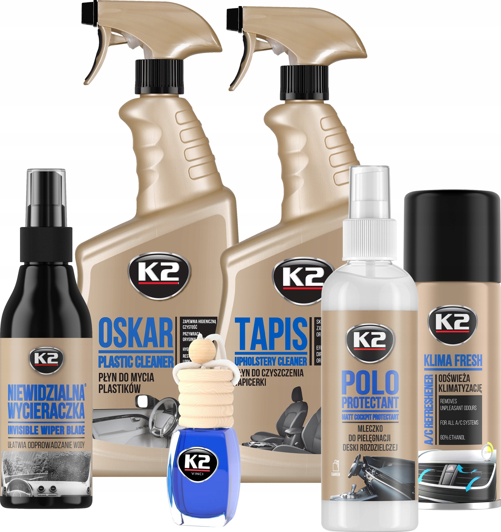 K2 Zestaw do pielęgnacji samochodu - Na prezent