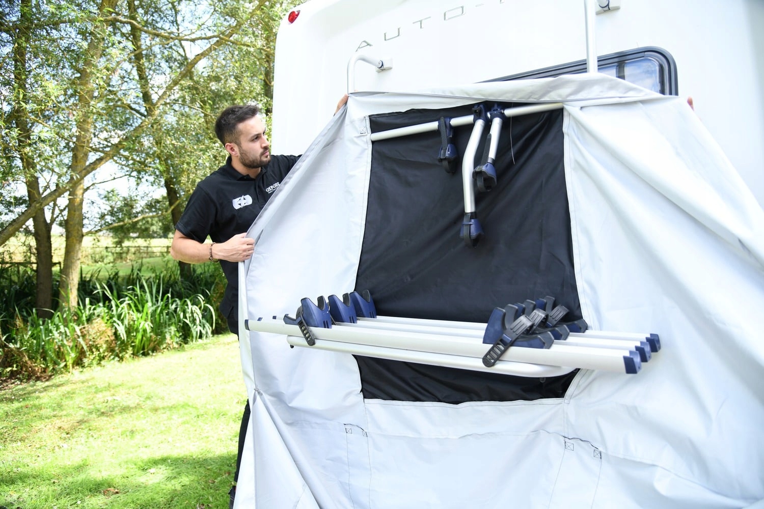 plachta Aquatex Touring Deluxe na tři až čtyři kola, Oxford NL103