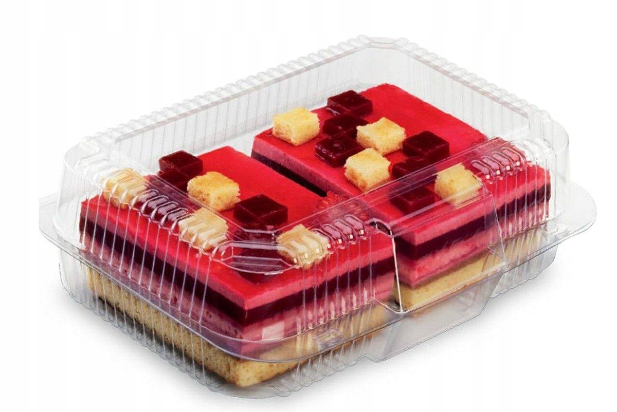 

Pojemniki plastikowe ciasto ślub wesele pet 50szt