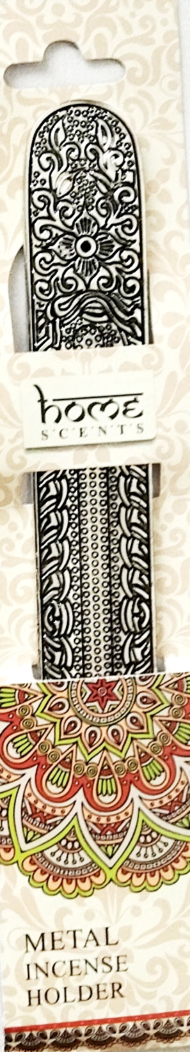 

Podstawka pod kadzidełka Metalowa- srebrna