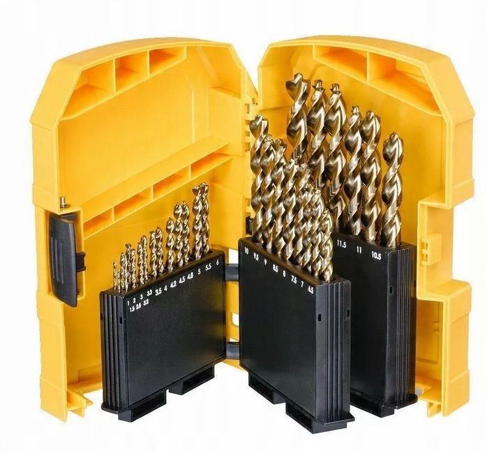

Zestaw wierteł do metalu EXTREME2 29szt. DeWalt