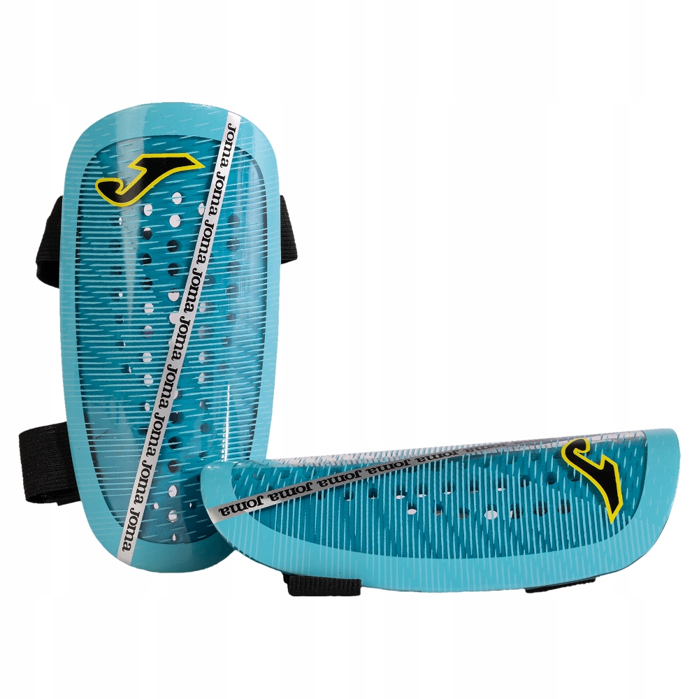 Ochraniacze piłkarskie Joma Attack Shin Guards Fluor Turquoise Black #s