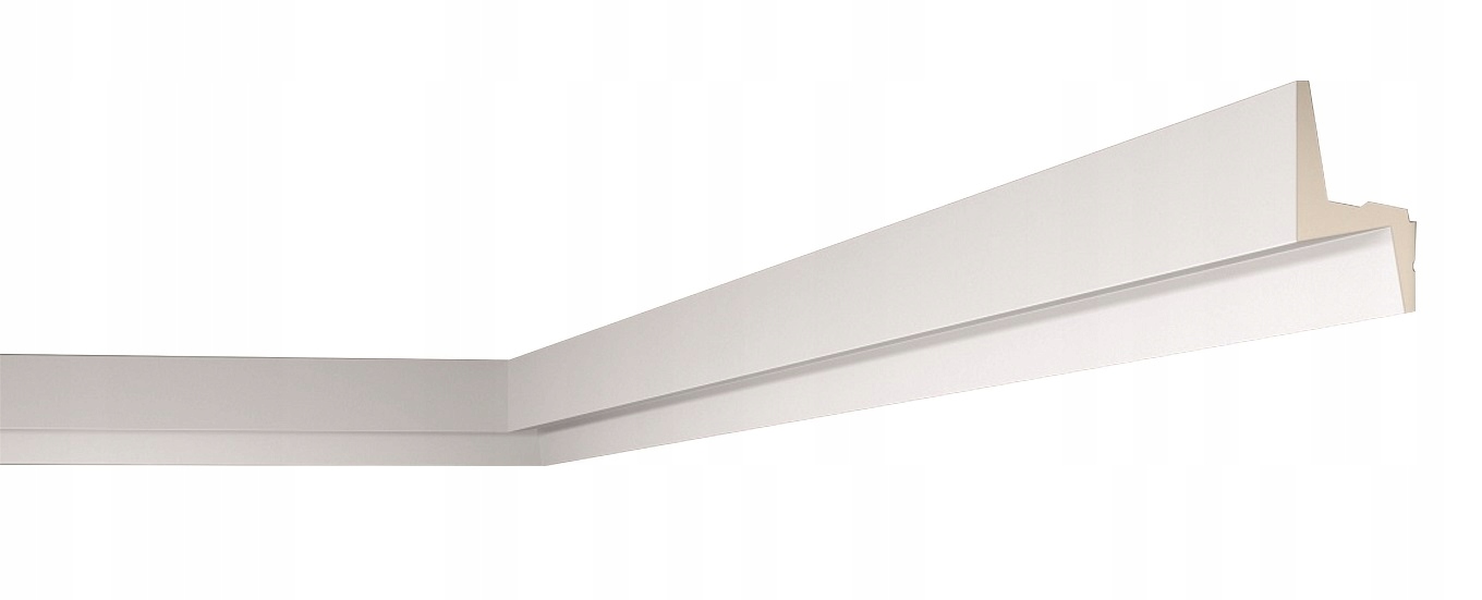 Led osvětlovací lišta neproniká 9 Cm, tvrdá, hladká, nehořlavá fazeta 2 m