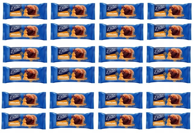 Levně 24 x 147 g Wedel Wedlove Piškoty v čokoládě s pomerančem Karton