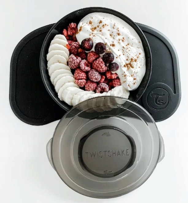 Twistshake Click Mat Mini + talerz Black EAN (GTIN) 7350083124449