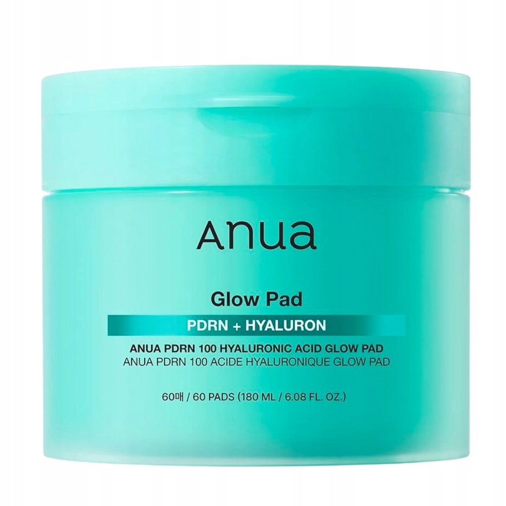 Anua Tonizační polštářky Pdrn 100 Hyaluron Acid Glow Pad (60 ks 180 ml)