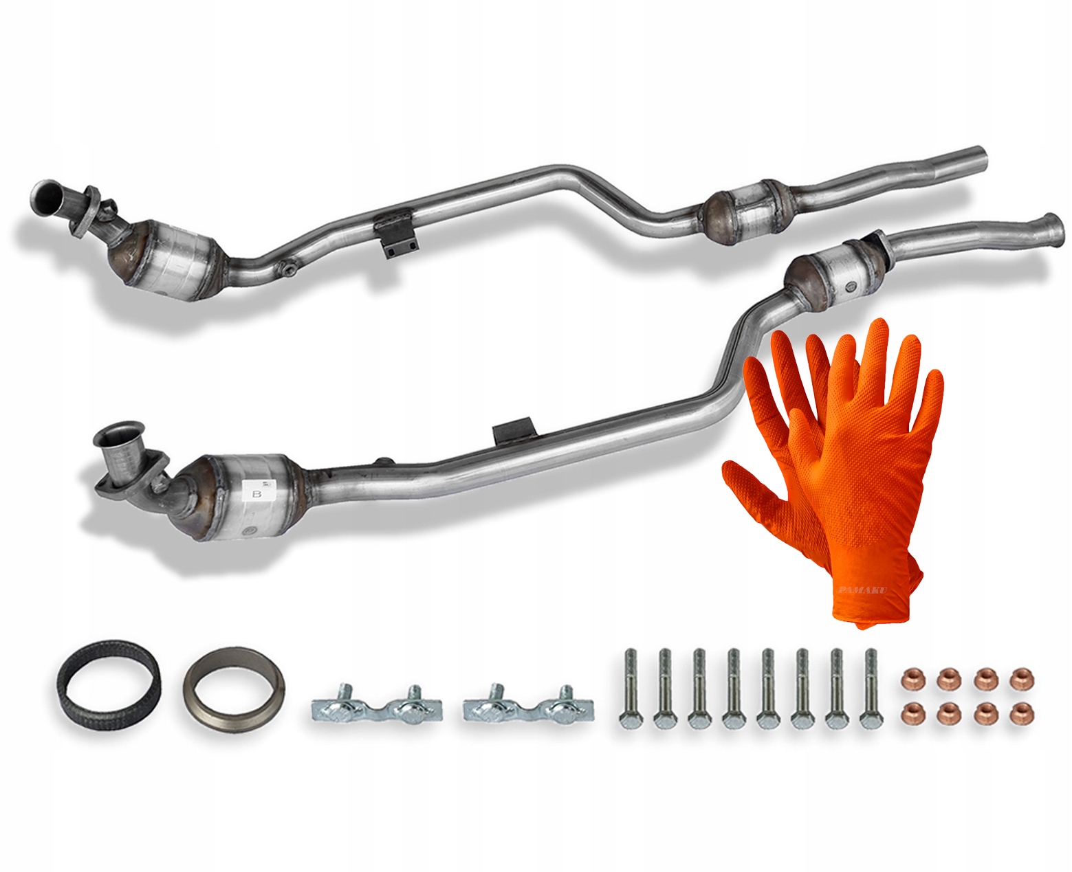 Mercedes W211 S211 E240 (2002-2009) Katalyzátor Levý Pravý Oe A2114904219