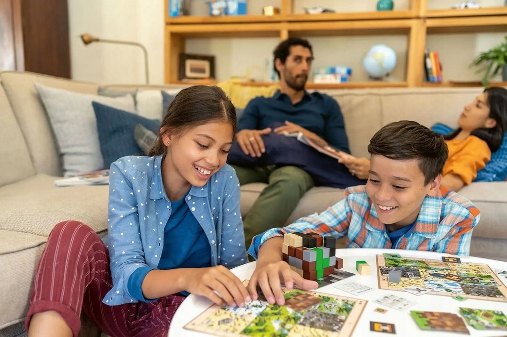 GRA PLANSZOWA MINECRAFT instrukcja j.polski Minimalna liczba graczy 2