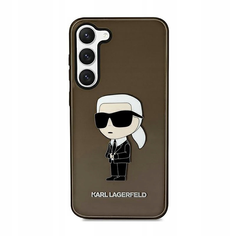 Karl Lagerfeld IML Nft Ikonik Pouzdro pro Samsung Galaxy S23+ (černé)