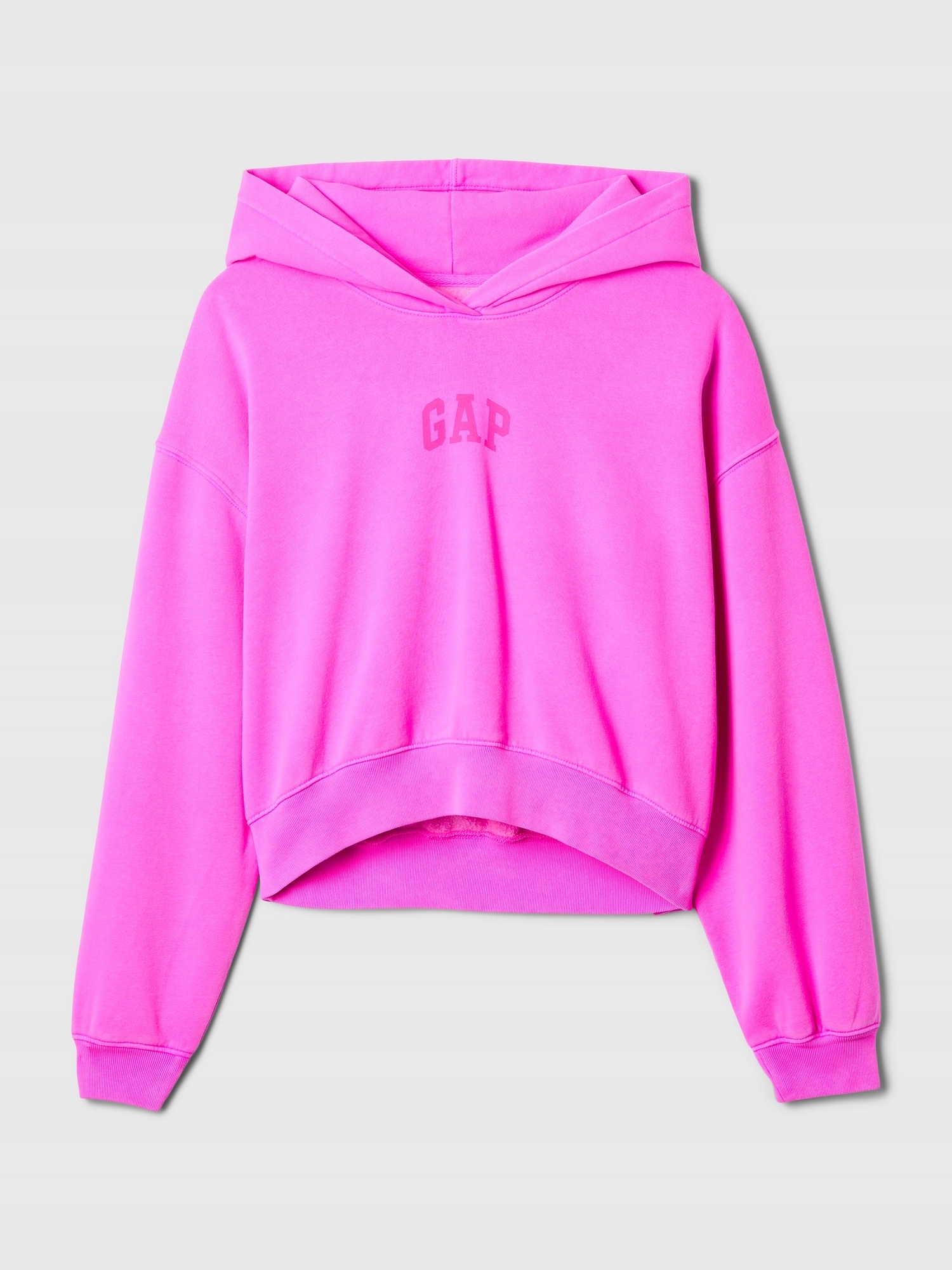 Gap Mikina s kapucí Logo Cropped