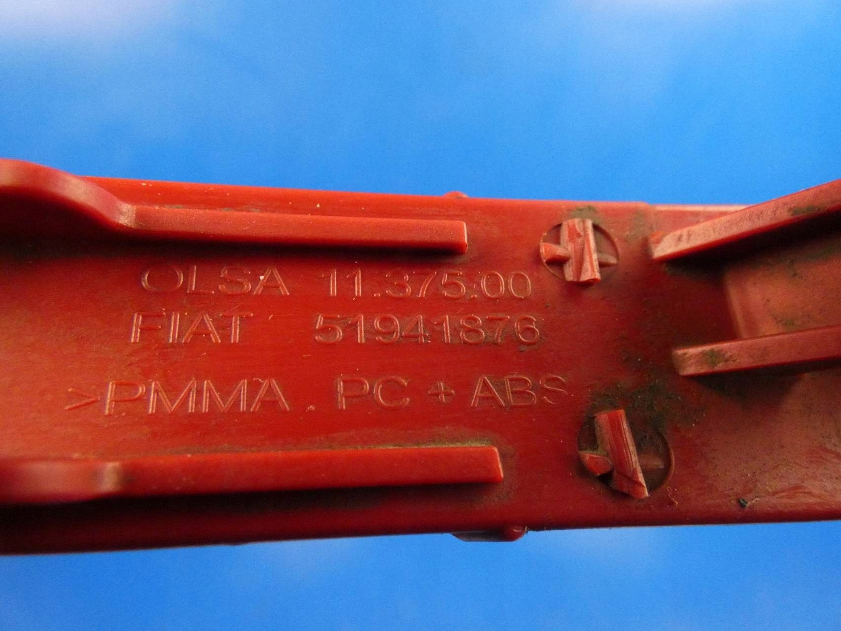 FIAT 500X 500 X ODBLASK of a bumper left rear part rear