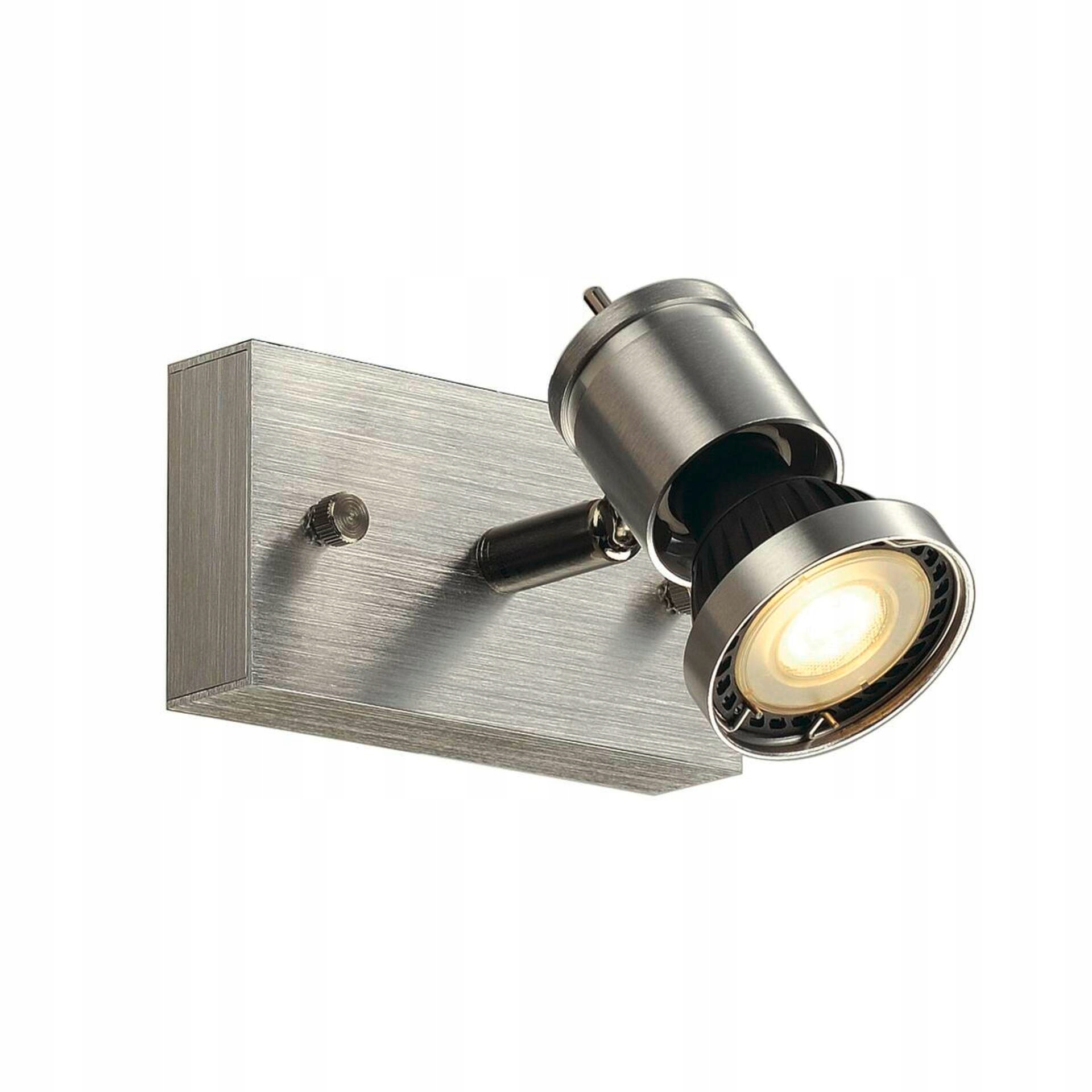Bodové svítidlo Slv Asto 1 GU10 kartáčovaný hliník max. 75W